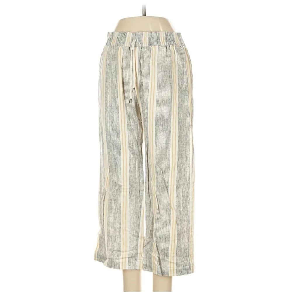 Sky & Sparrow | stripped linen pants